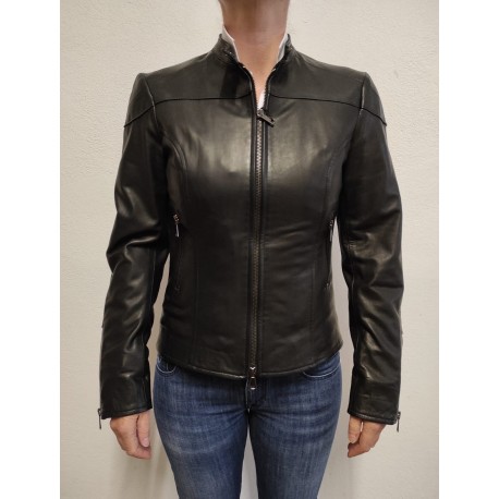 Giacca in pelle Nina