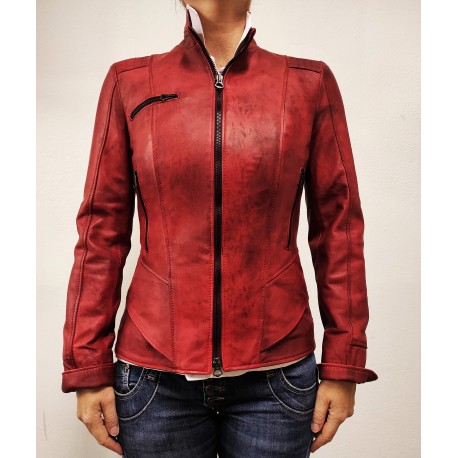 Lederjacke 166